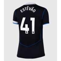 Stroje piłkarskie Chelsea Estevao Willian #41 Koszulka Trzeciej dla damskie 2025-26 Krótki Rękaw